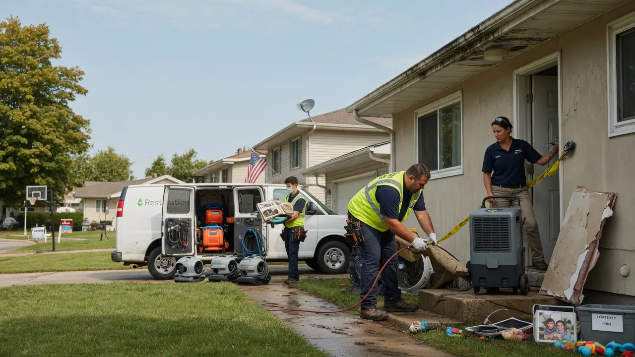 Water Damage Restoration in Fort Necessity, LA near me